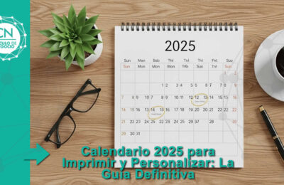 Calendario 2025 para Imprimir y Personalizar: La Guía Definitiva 3 calendario 2025