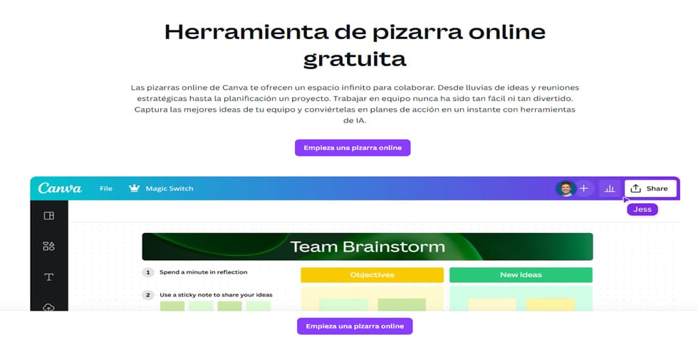 Guía Completa de Canva: Crea Fondos de Pantalla Aesthetic, Moodboards y Colaboraciones en Pizarras Online 4 Canva - Pizarra Online